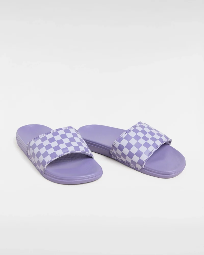 VANS - כפכפים Mte La Costa Slide-On – V00CWK1P1 – checkerboard-purple-haze – 1