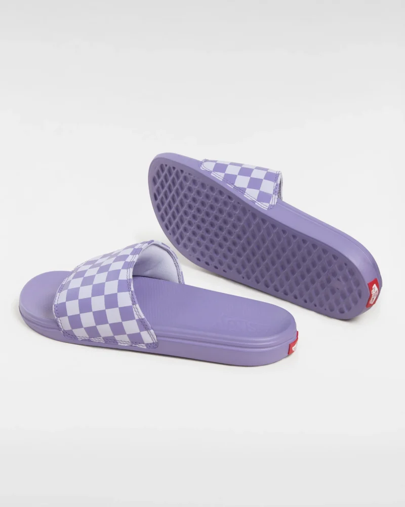 VANS - כפכפים Mte La Costa Slide-On – V00CWK1P1 – checkerboard-purple-haze – 2