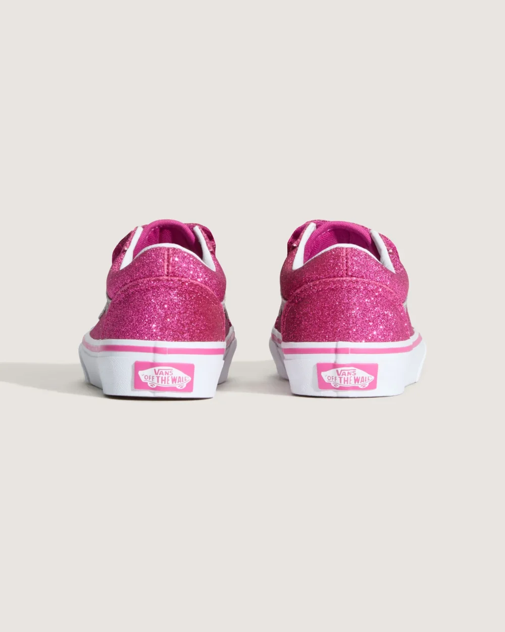 VANS - סניקרס ילדים Old Skool V – V00CYAYLZ – glitter-raspberry-rose – 3