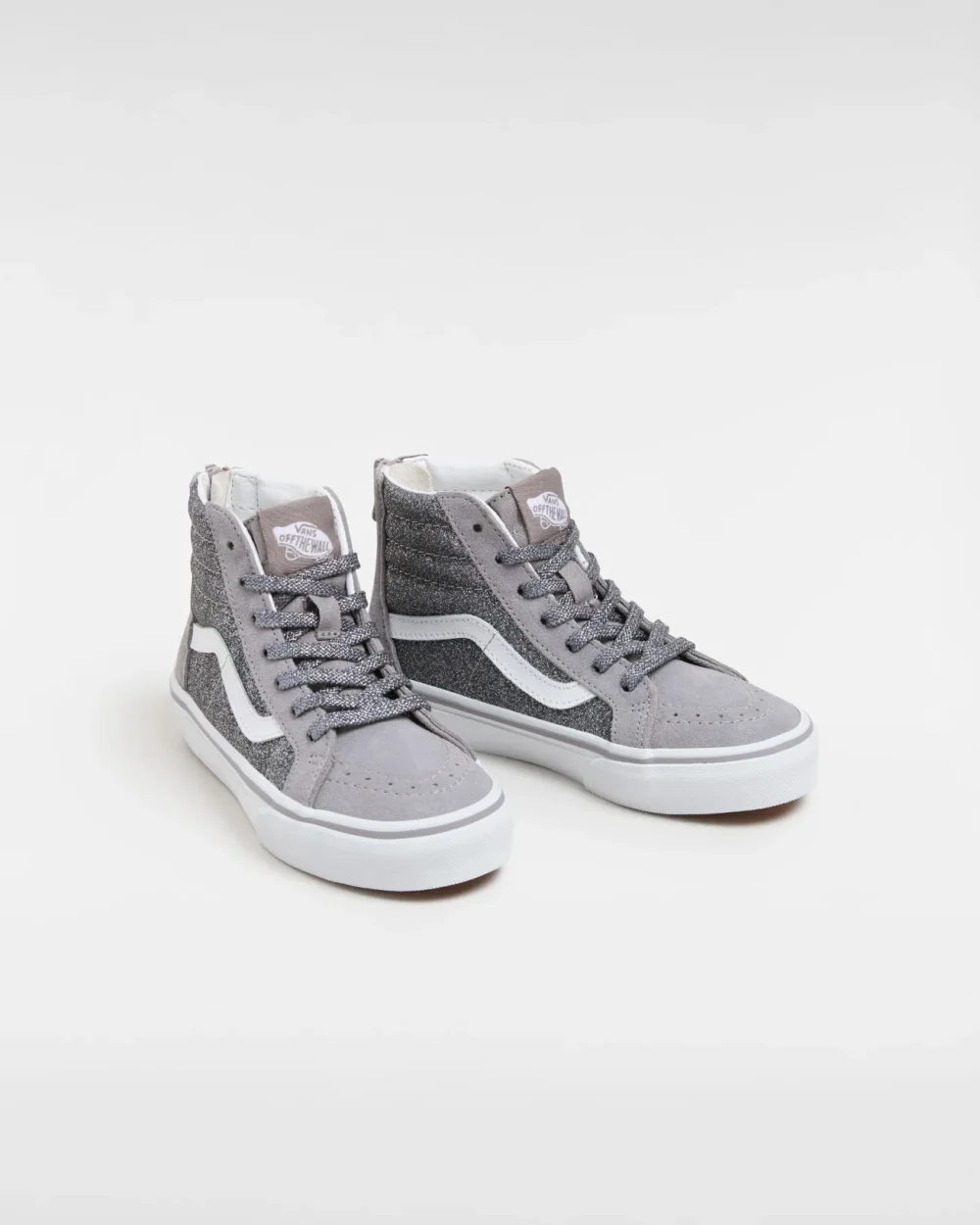 VANS - סניקרס ילדים Sk8-Hi – V00CYQ2VM – glitter-gunmetal – 1