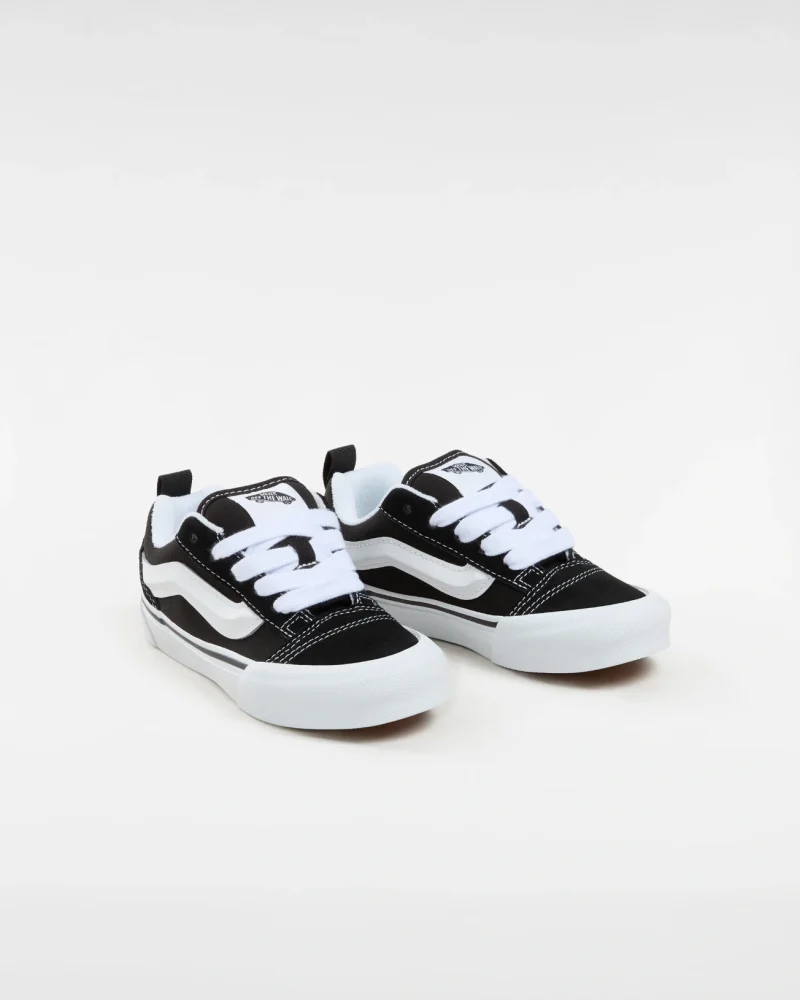 VANS - סניקרס ילדים Knu Skool – V00CYU6BT – black-true-white – 1