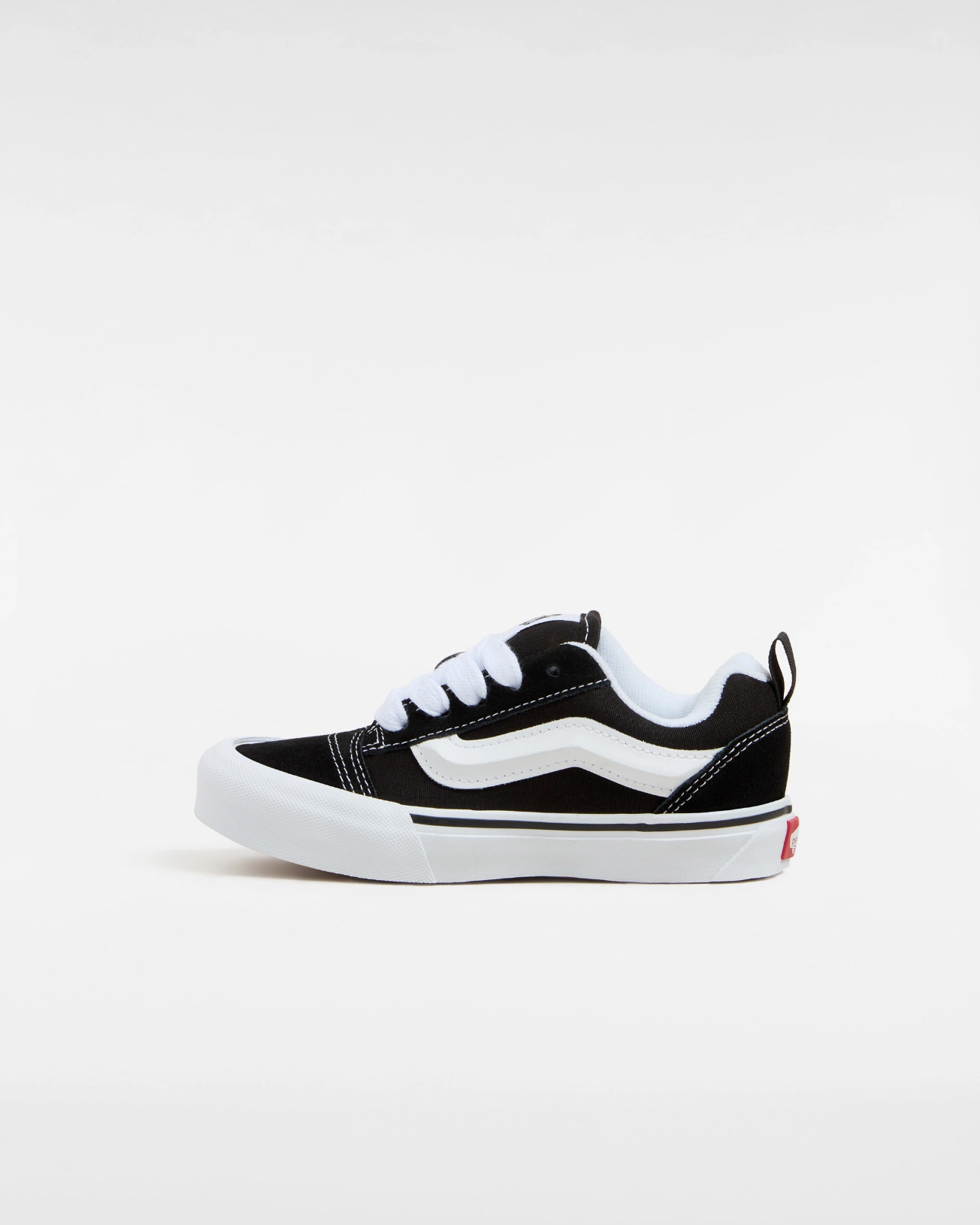 VANS - סניקרס ילדים Knu Skool – V00CYU6BT – black-true-white – 1