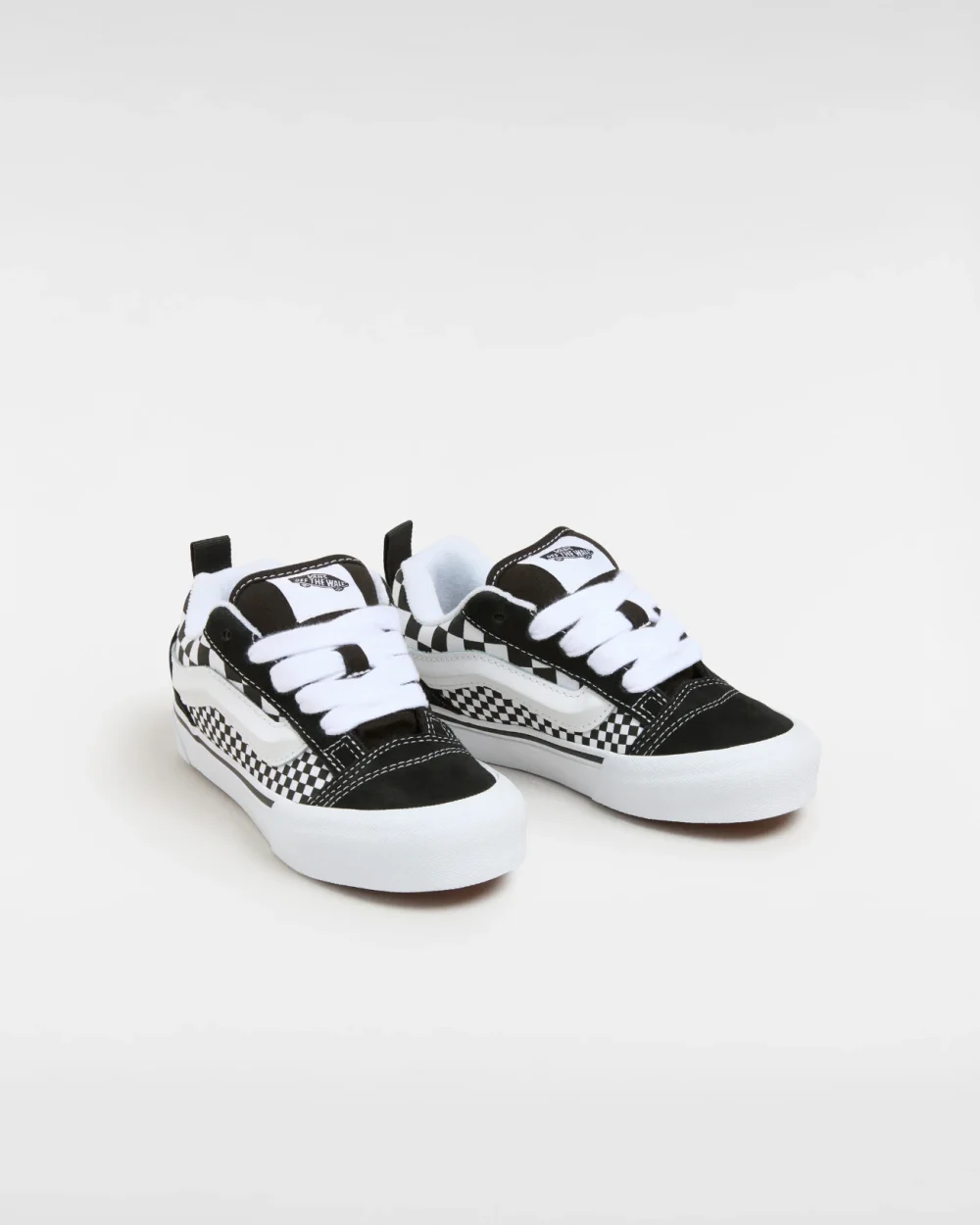 VANS - סניקרס ילדים Knu Skool – V00CYUBMW – mix-checker-black-true-white – 1