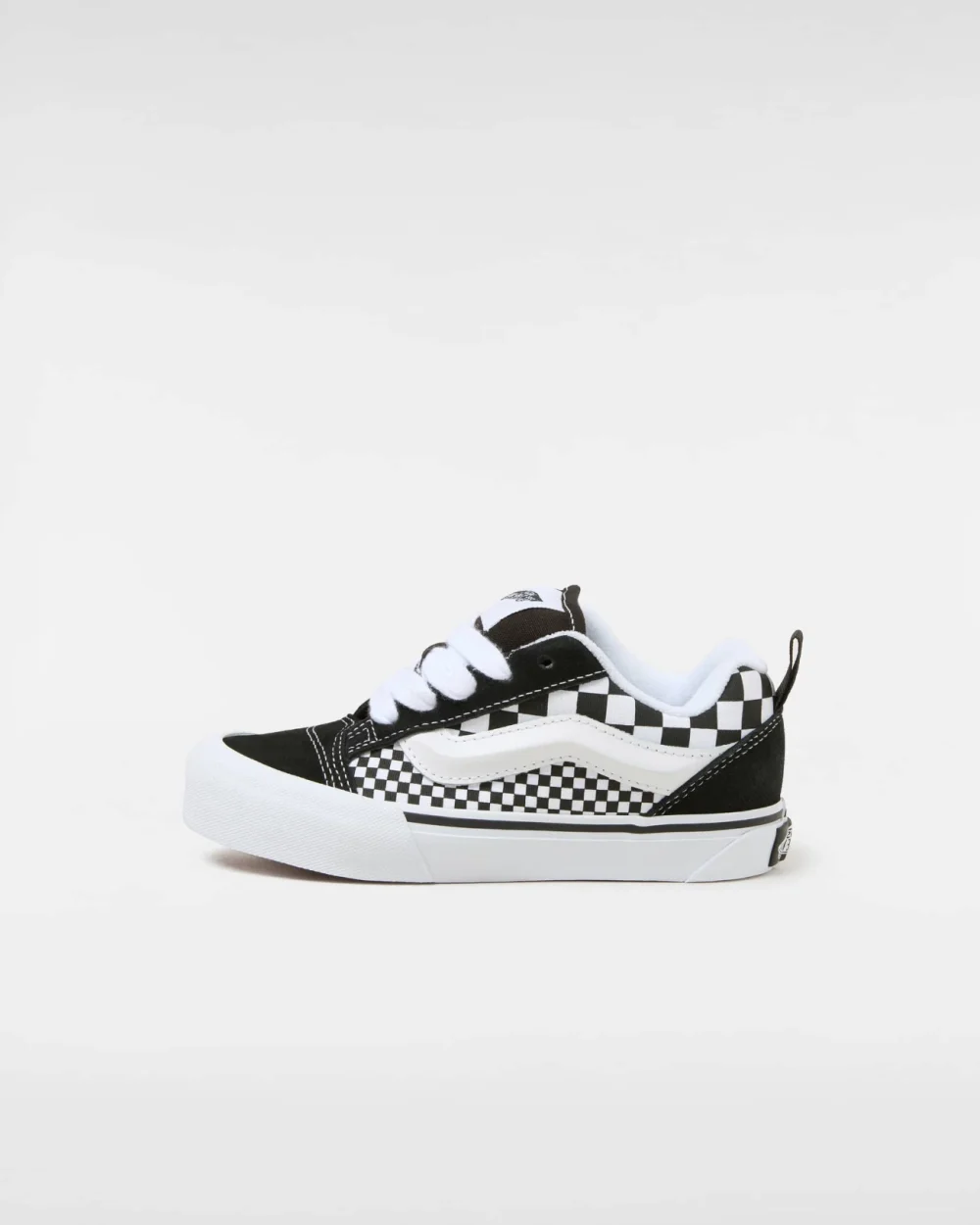 VANS - סניקרס ילדים Knu Skool – V00CYUBMW – mix-checker-black-true-white – 1