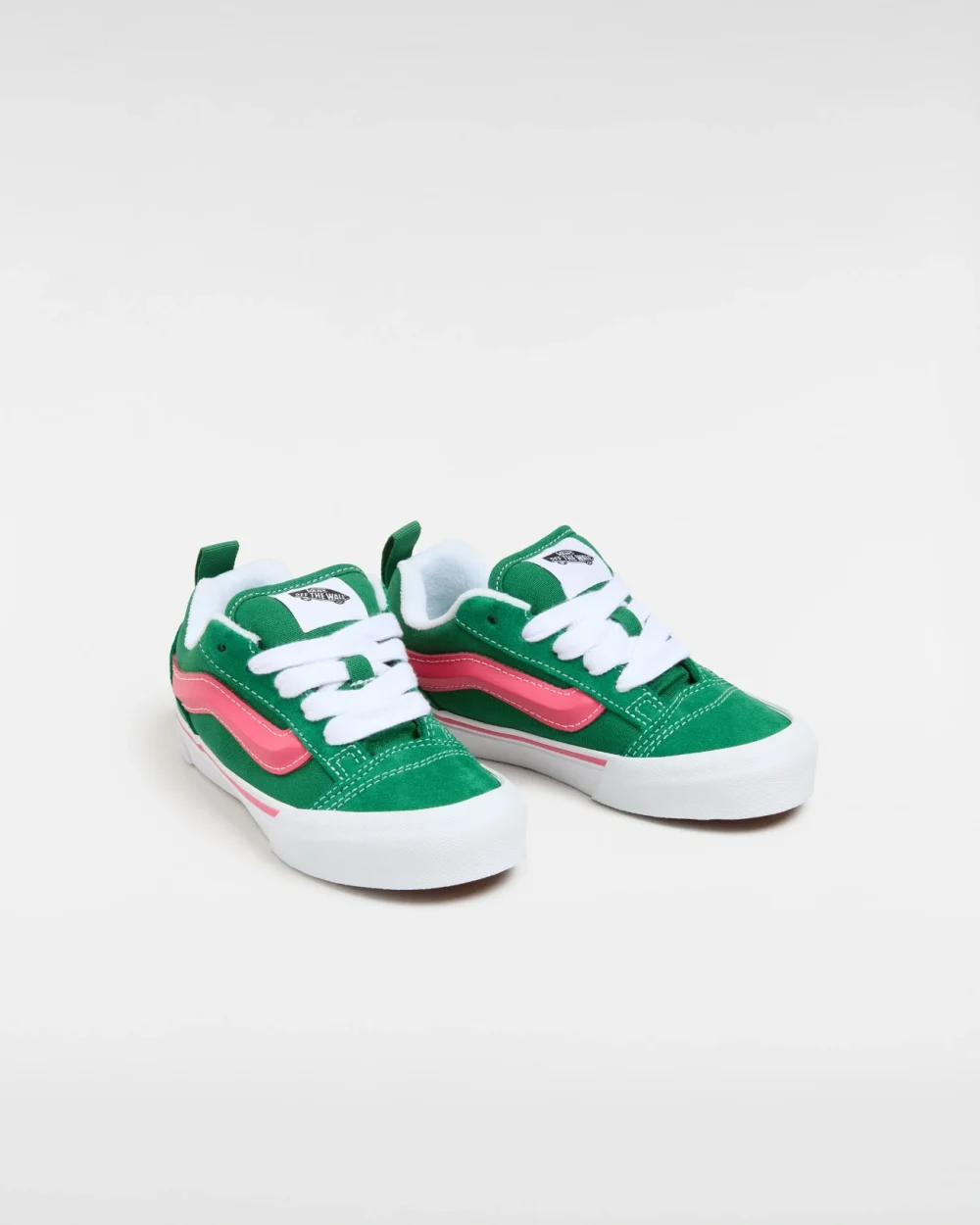 VANS - סניקרס ילדים Knu Skool – V00CYUBOC – green-pink – 1
