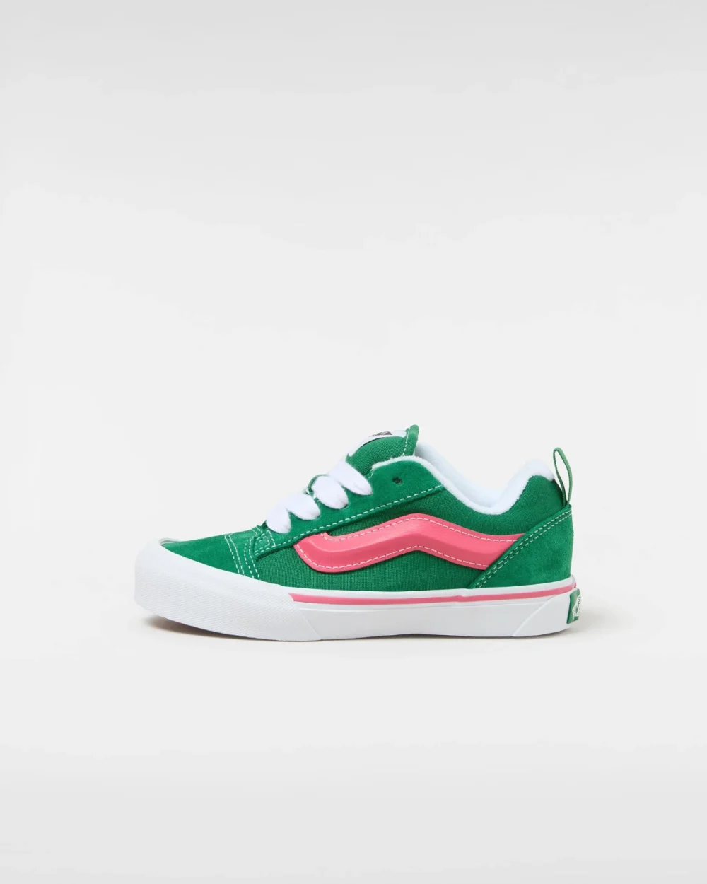 VANS - סניקרס ילדים Knu Skool – V00CYUBOC – green-pink – 1