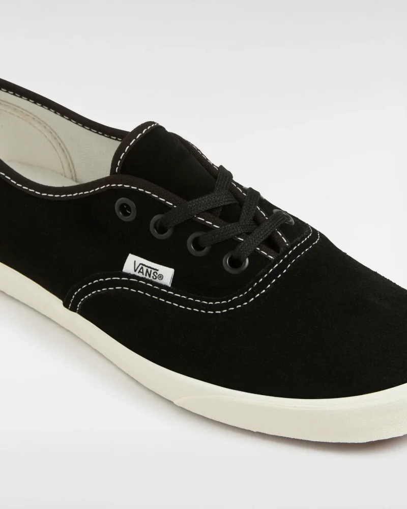 VANS - נעלי סניקרס Authentic Lowpro – V00D04BA2 – suede-black-white – 3