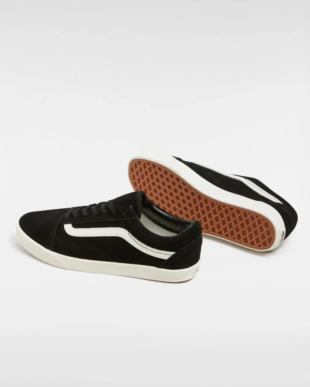 VANS - נעלי סניקרס Old Skool Lowpro – V00D0E1KP – black-marshmallow – 2