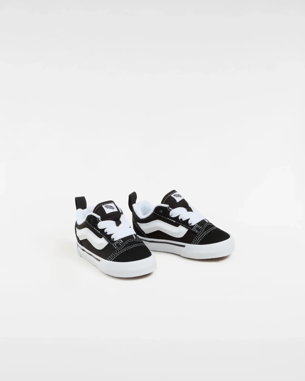 VANS - נעלי תינוקות Knu Skool Elastic Lace – V00D0K6BT – black-true-white – 1