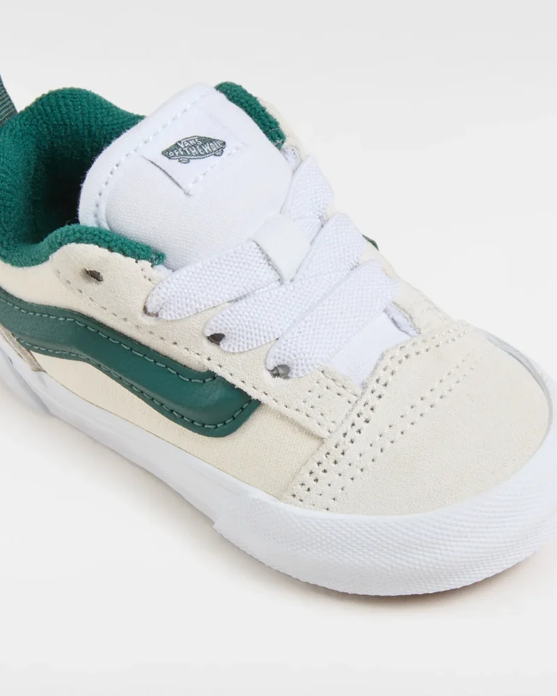 VANS - נעלי תינוקות Knu Skool Elastic Lace – V00D0KV0N – retro-sport-green-marshmallow – 3