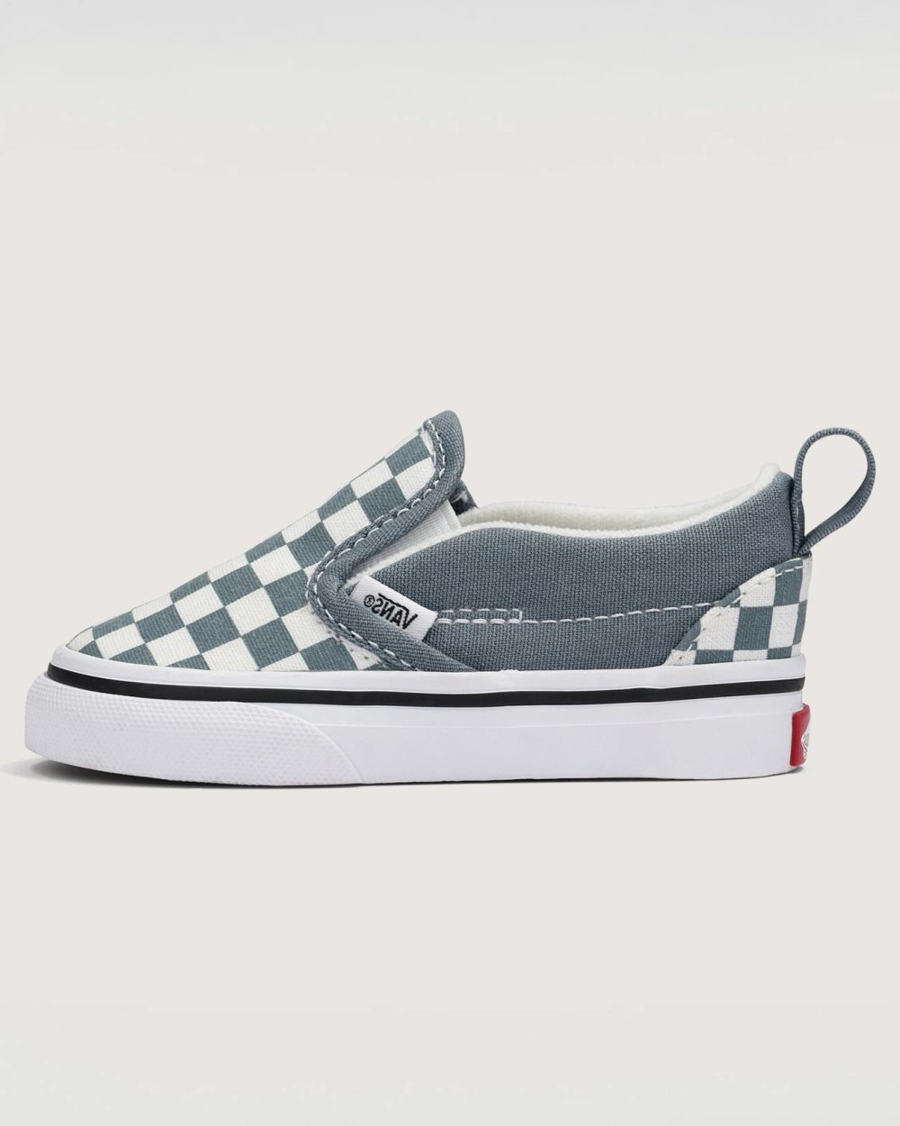 VANS - נעלי תינוקות Slip-On V – V00D0SRV2 – color-theory-checkerboard-stormy-weather – 1