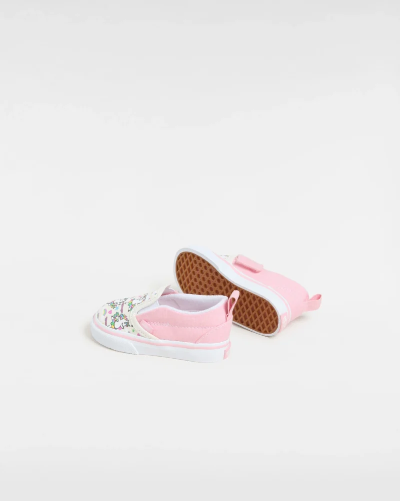 VANS - נעלי תינוקות Slip-On V – V00D0TCY7 – ballet-skaticorn-marshmallow-pink – 2