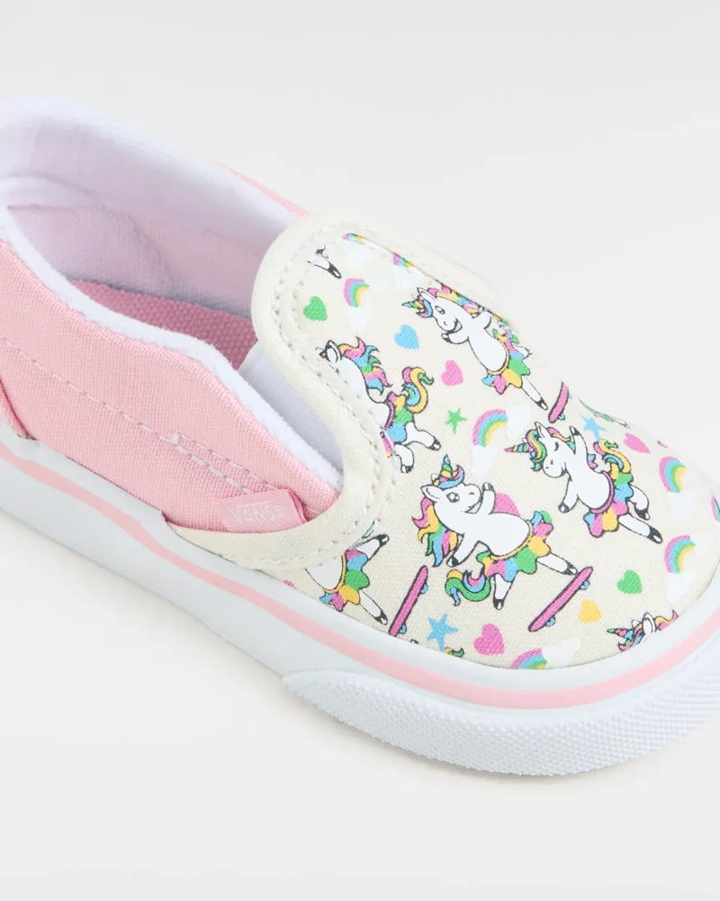 VANS - נעלי תינוקות Slip-On V – V00D0TCY7 – ballet-skaticorn-marshmallow-pink – 3