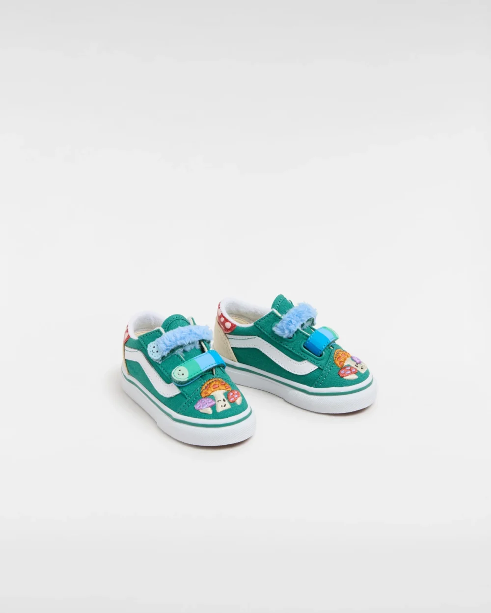 VANS - נעלי תינוקות Old Skool Hook And Loop – V00D1CGRN – green – 1