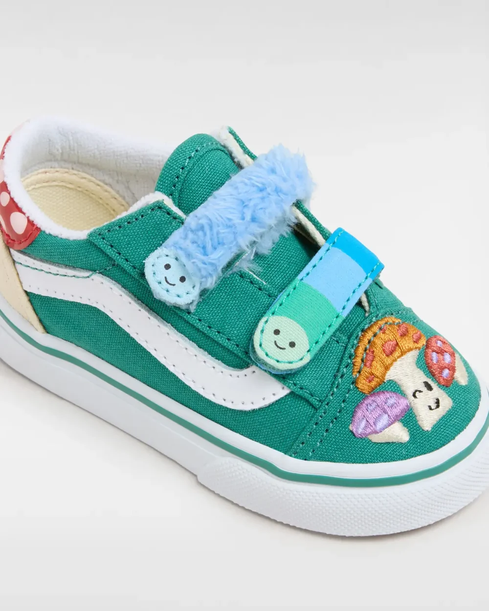 VANS - נעלי תינוקות Old Skool Hook And Loop – V00D1CGRN – green – 3