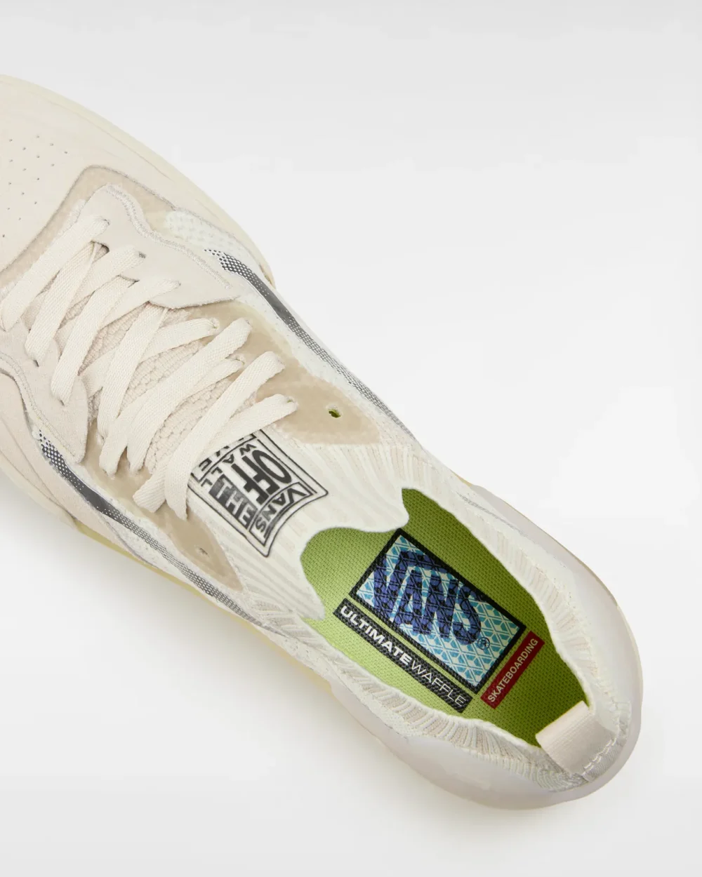 VANS - נעלי סקייט Ave 2.0 Knit – V00D1FCRM – cream – 5