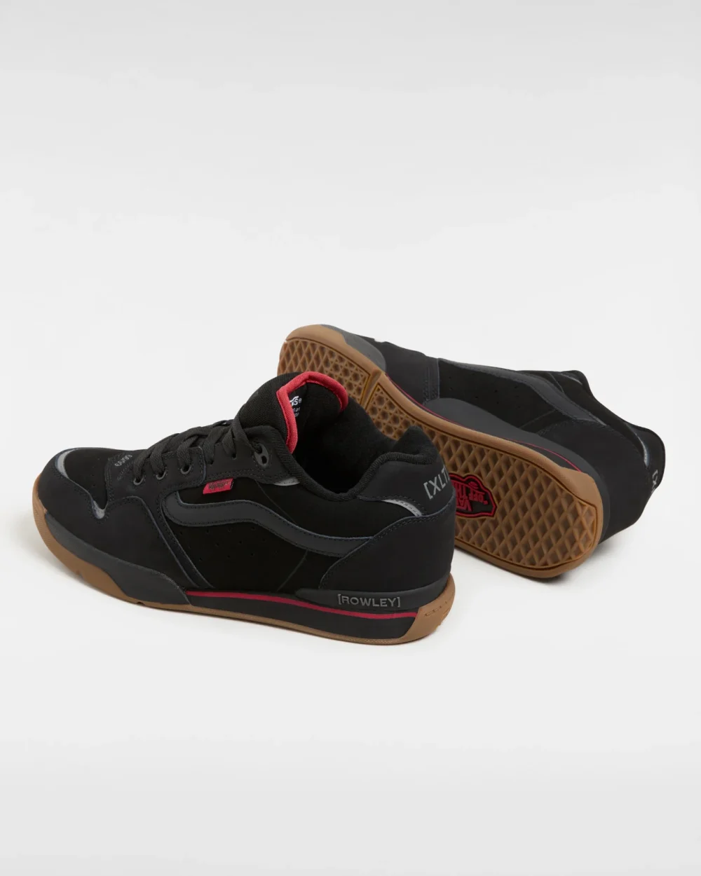 VANS - נעלי סקייט Rowley Xlt Lx – V00D1GA2T – black-chili-pepper – 2