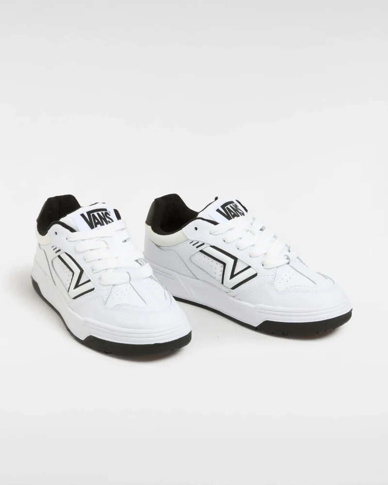 VANS - נעלי סניקרס Upland – V00D1HYB2 – white-black – 1