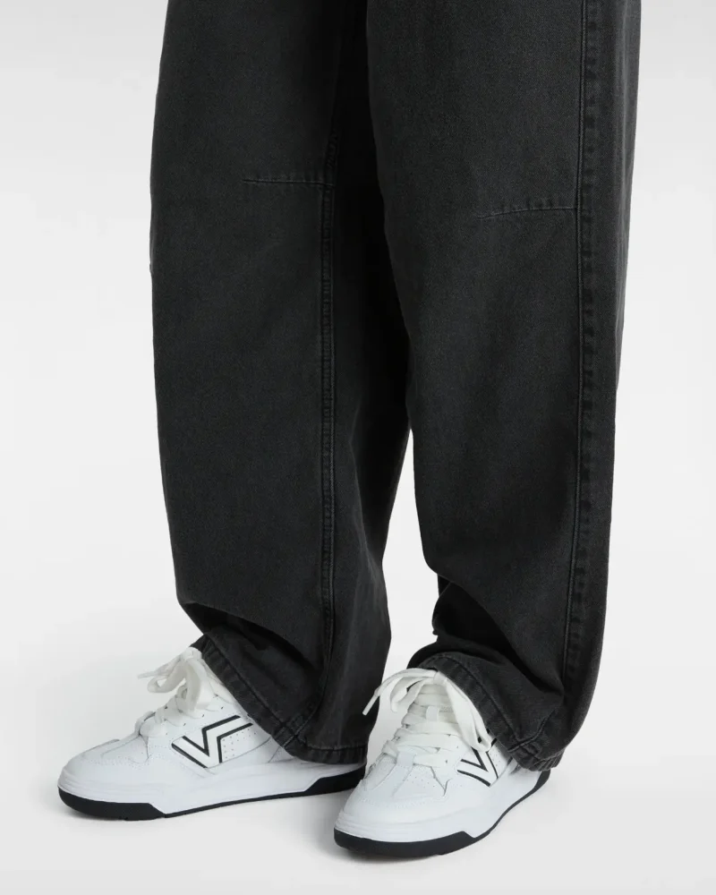 VANS - נעלי סניקרס Upland – V00D1HYB2 – white-black – 4