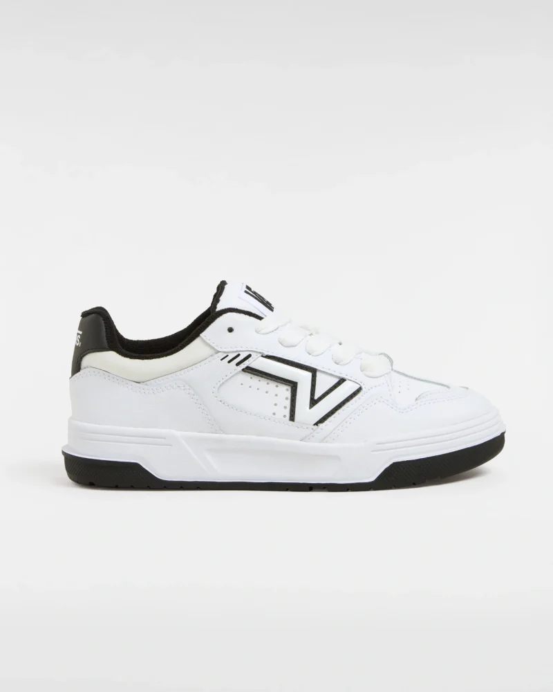 VANS - נעלי סניקרס Upland – V00D1HYB2 – white-black – 5