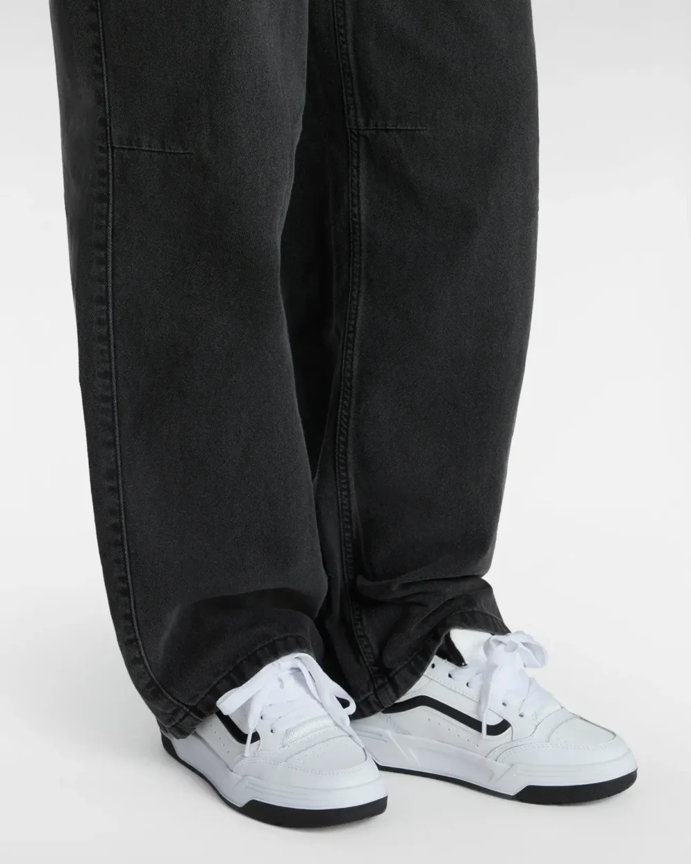 VANS - נעלי סניקרס Hylane – V00D1JYB2 – white-black – 4