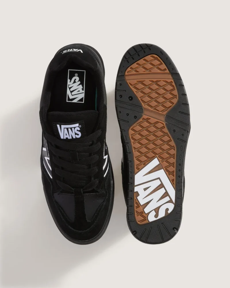 VANS - נעלי סניקרס Upland – V00D25B8C – black-black-white – 2