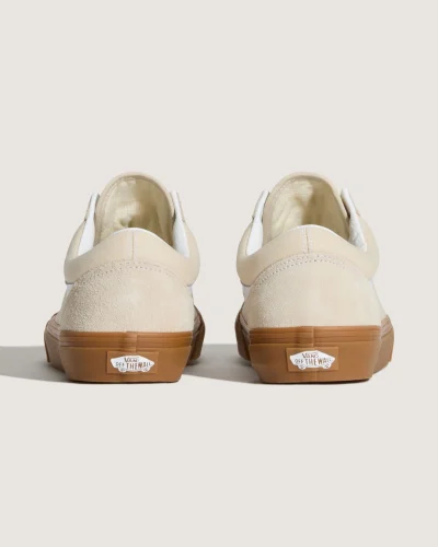 VANS - נעלי סניקרס Old Skool – V00D3H2LH – oatmeal-gum – 3