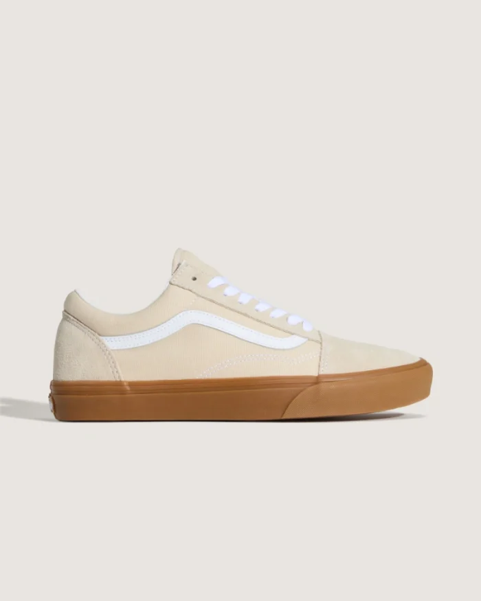 VANS - נעלי סניקרס Old Skool – V00D3H2LH – oatmeal-gum – 5
