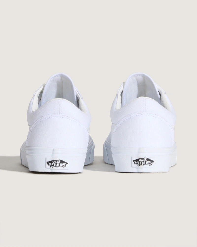 VANS - נעלי סניקרס Old Skool – VD3HW00 – true-white – 3