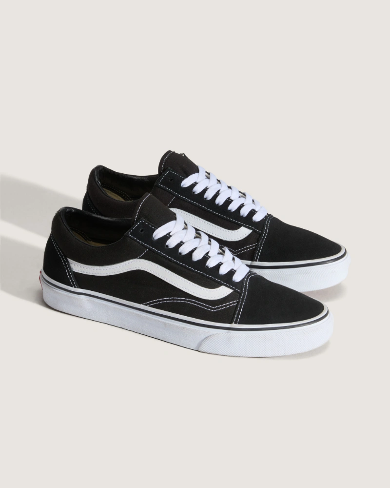 VANS - נעלי סניקרס Old Skool – VD3HY28 – black-white – 1
