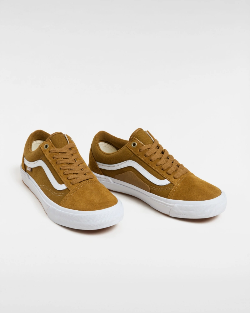 VANS - נעלי סקייט Bmx Old Skool – V00D3M1M7 – golden-brown – 1