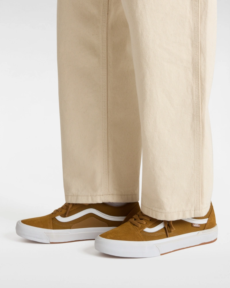 VANS - נעלי סקייט Bmx Old Skool – V00D3M1M7 – golden-brown – 4