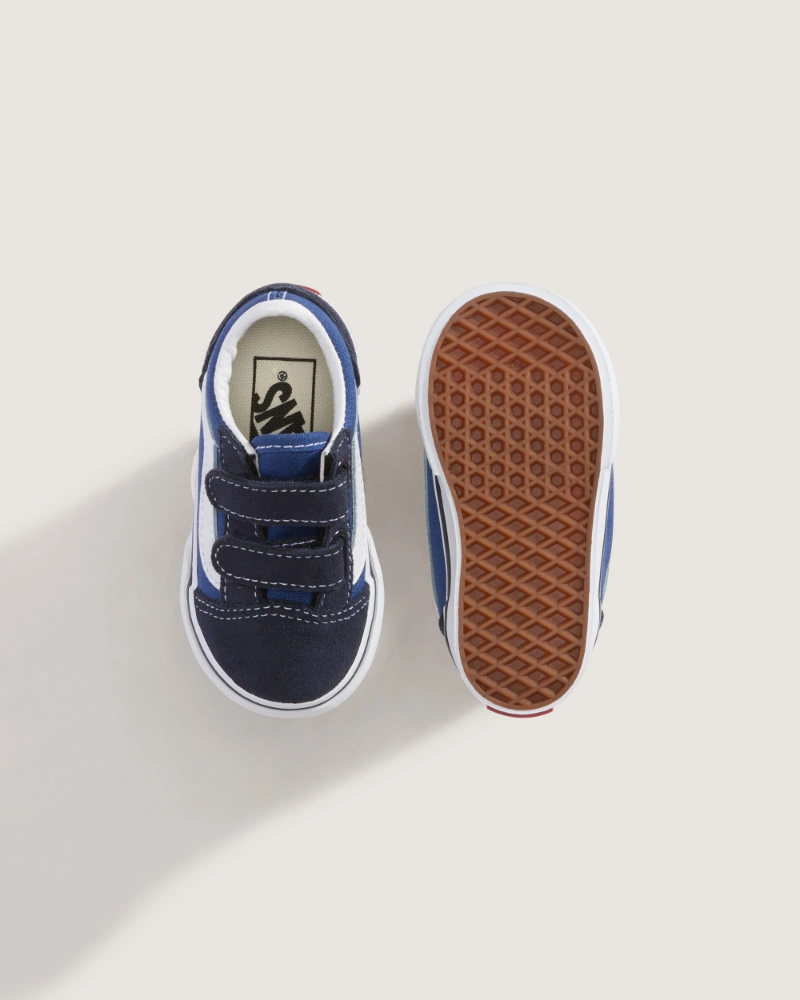 VANS - נעלי תינוקות Old Skool – VD3YNVY – navy – 2
