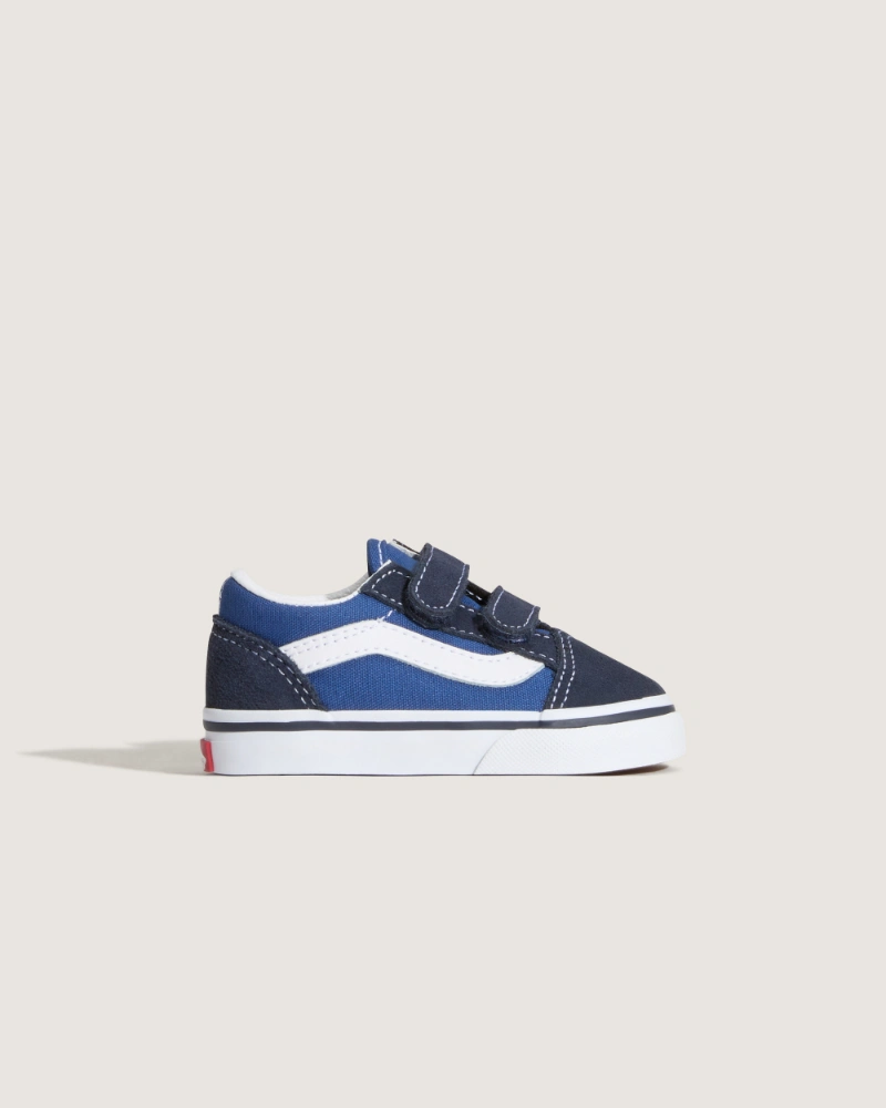VANS - נעלי תינוקות Old Skool – VD3YNVY – navy – 4
