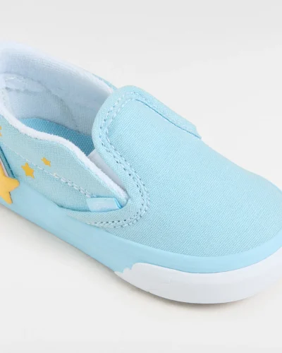 VANS - נעלי תינוקות Slip-On V Star – V00D4FBER – blue-multi – 3