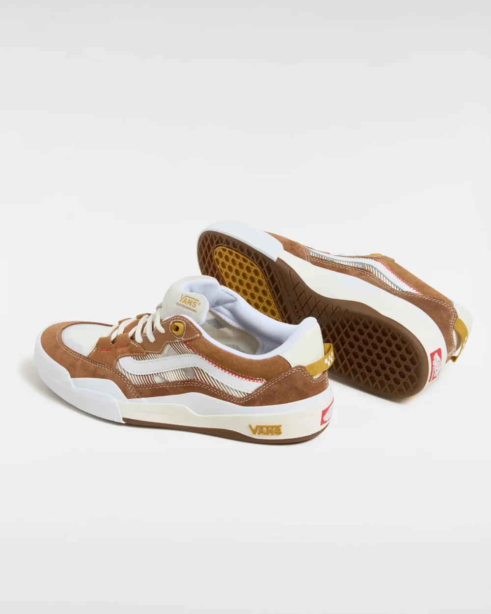 VANS - נעלי סקייט Skate 2 Wayvee – V00D5DBRO – brown – 2