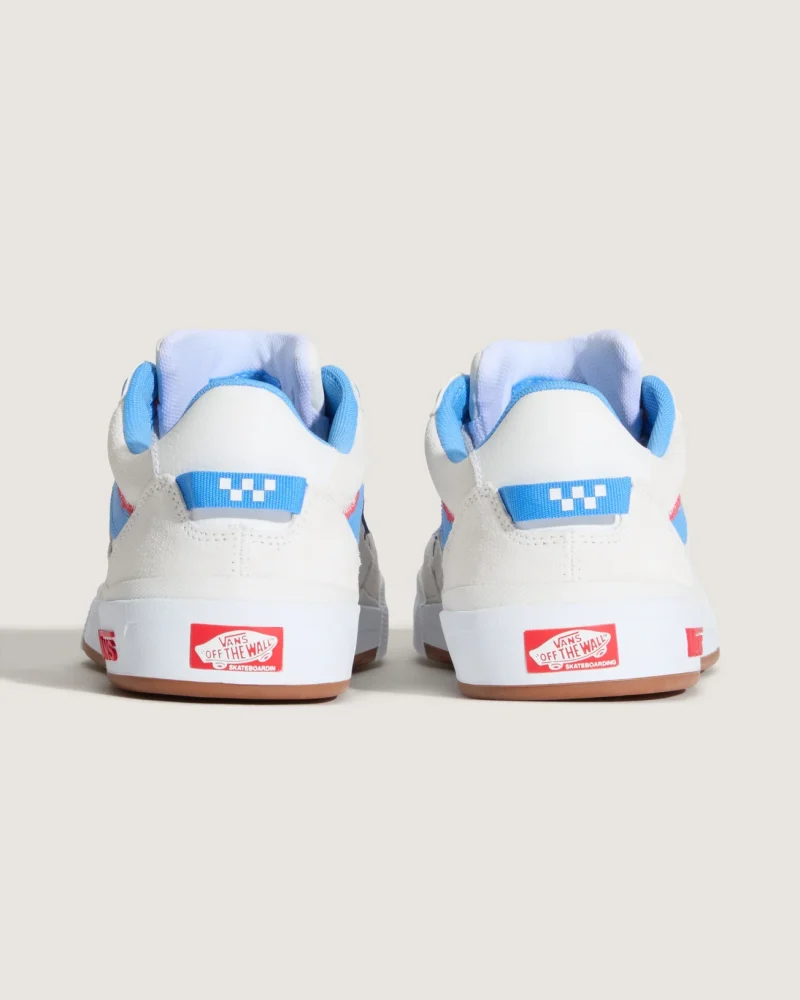 VANS - נעלי סקייט Skate 2 Wayvee – V00D5DDUF – blanc-de-blanc-azure-blue – 3