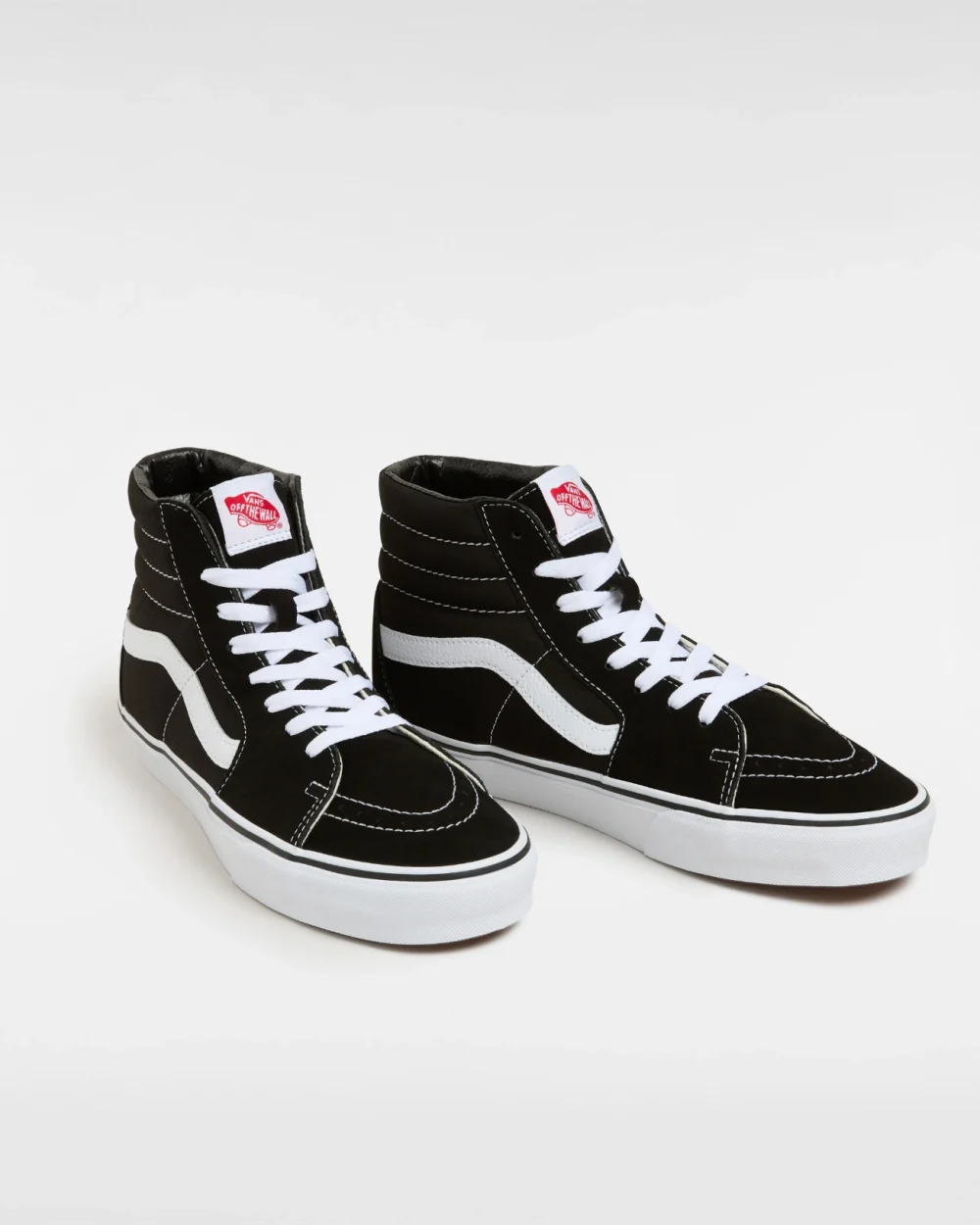VANS - נעלי סניקרס Sk8-Hi – VD5IB8C – black-black-white – 1
