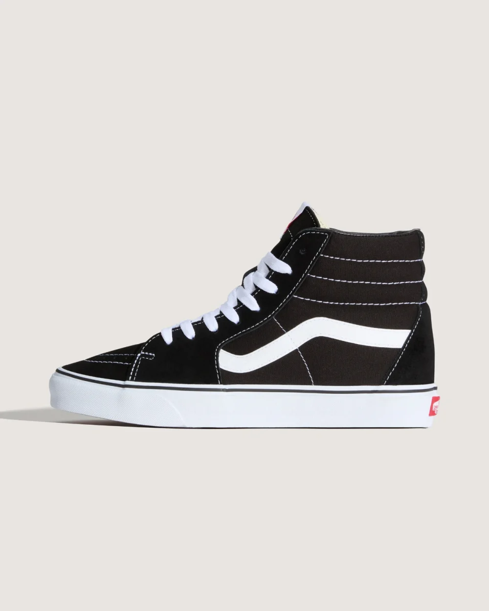 VANS - נעלי סניקרס Sk8-Hi – VD5IB8C – black-black-white – 1