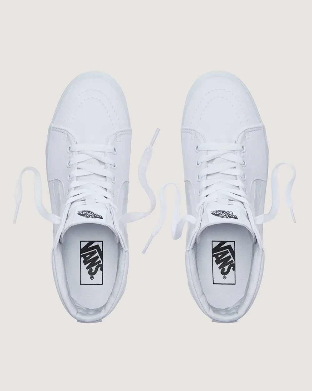 VANS - נעלי סניקרס Sk8-Hi – VD5IW00 – true-white – 1