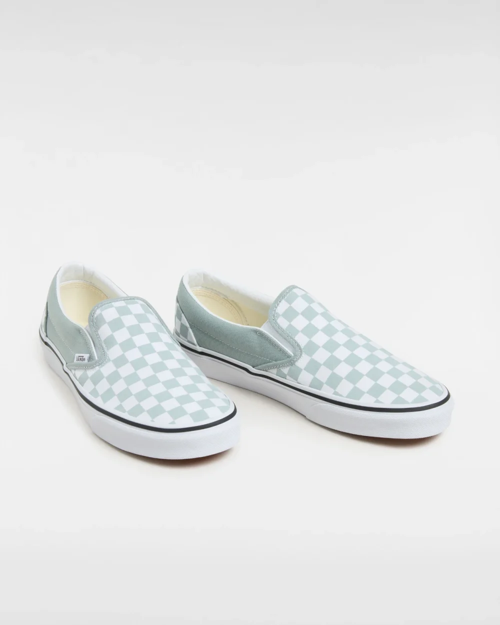 VANS - נעלי סניקרס Classic Slip-On – V00D5PEPO – color-theory-checkerboard-pure-grey – 1