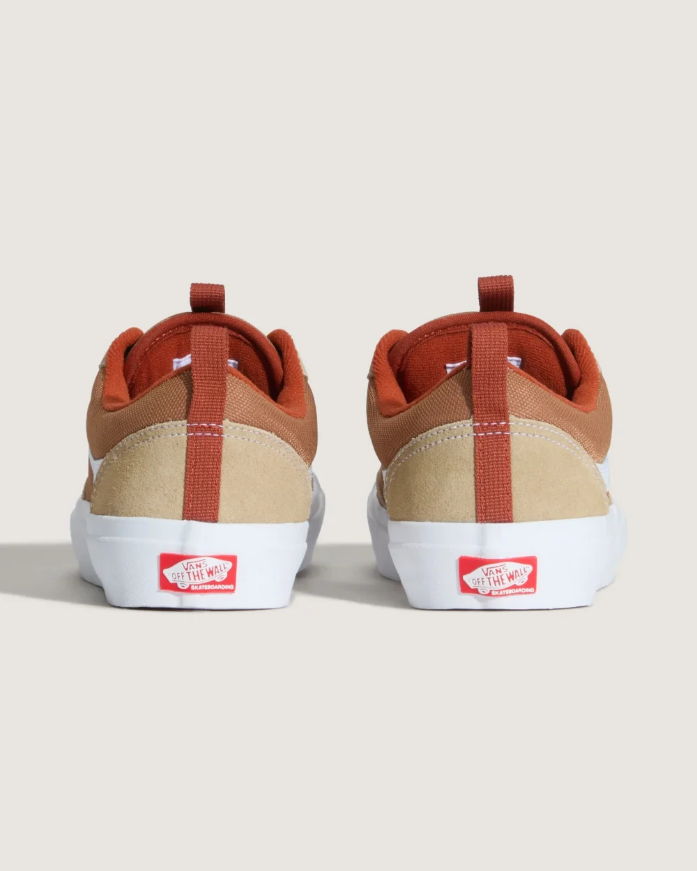 VANS - נעלי סקייט + Skate Old Skool 36 – V00D5R11U – khaki-burnt-orange – 3