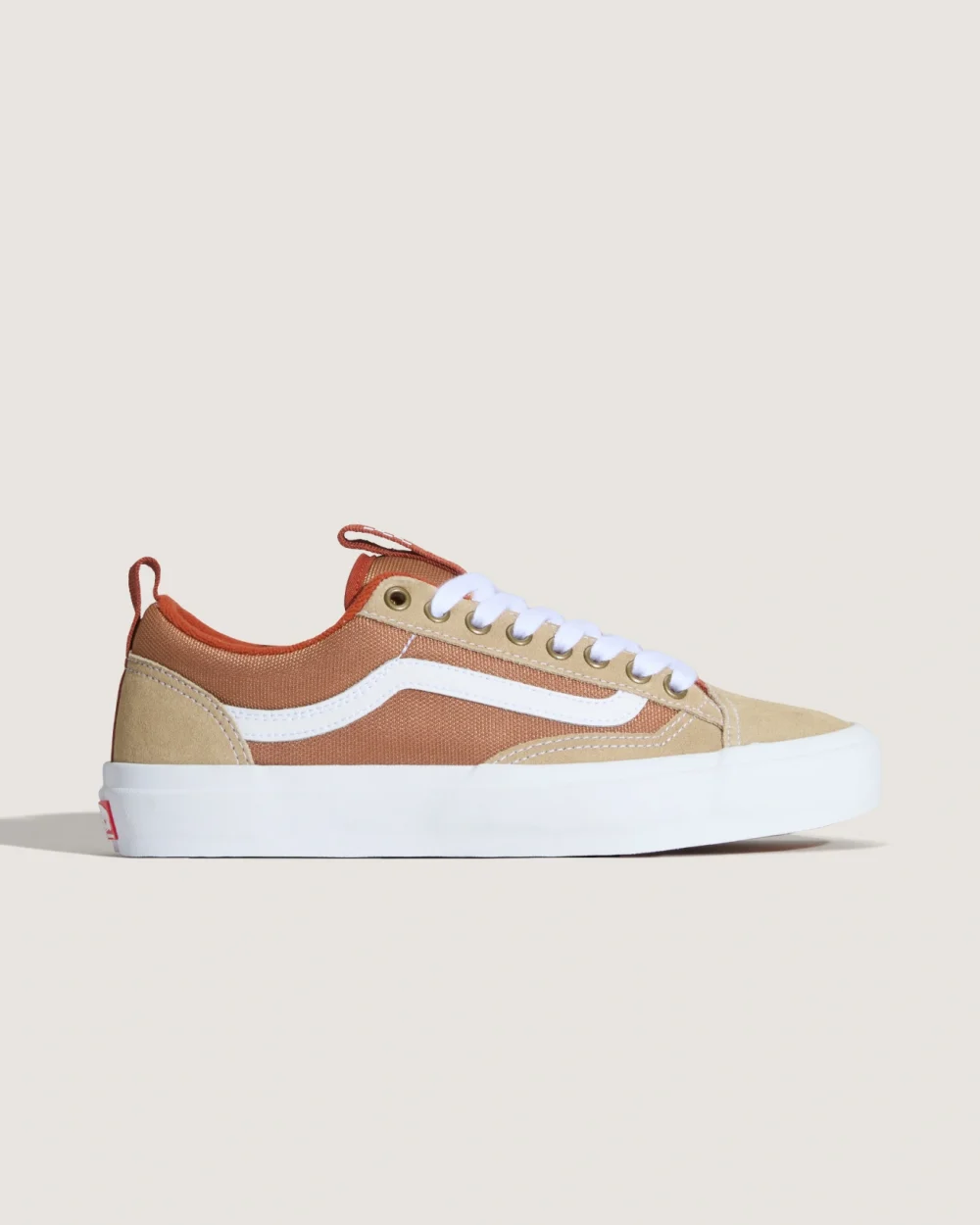 VANS - נעלי סקייט + Skate Old Skool 36 – V00D5R11U – khaki-burnt-orange – 4