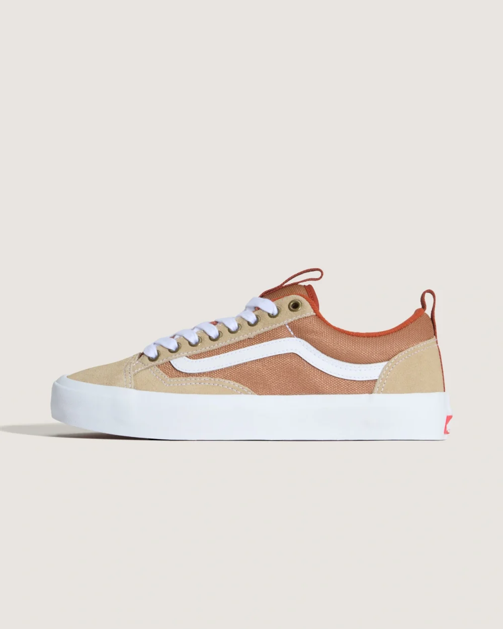 VANS - נעלי סקייט + Skate Old Skool 36 – V00D5R11U – khaki-burnt-orange – 1