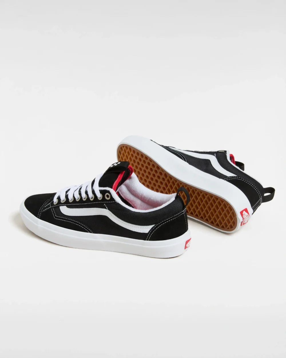VANS - נעלי סקייט + Skate Old Skool 36 – V00D5RBA2 – black-white – 2