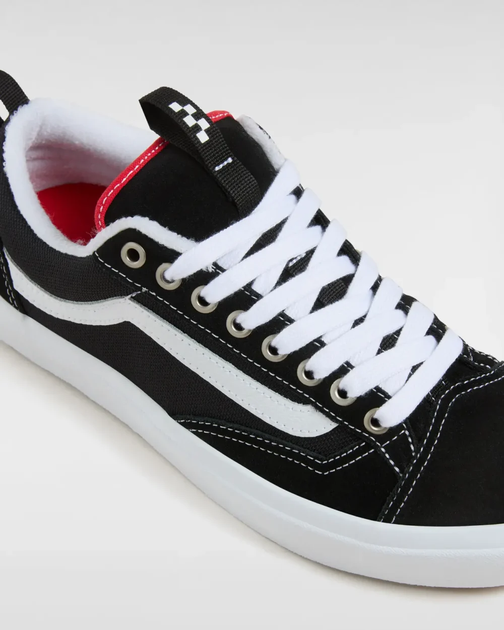 VANS - נעלי סקייט + Skate Old Skool 36 – V00D5RBA2 – black-white – 3