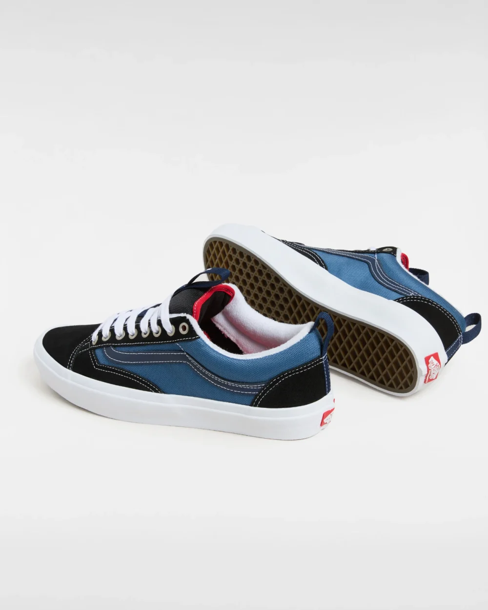 VANS - נעלי סקייט + Skate Old Skool 36 – V00D5RHT3 – black-stv-navy – 2