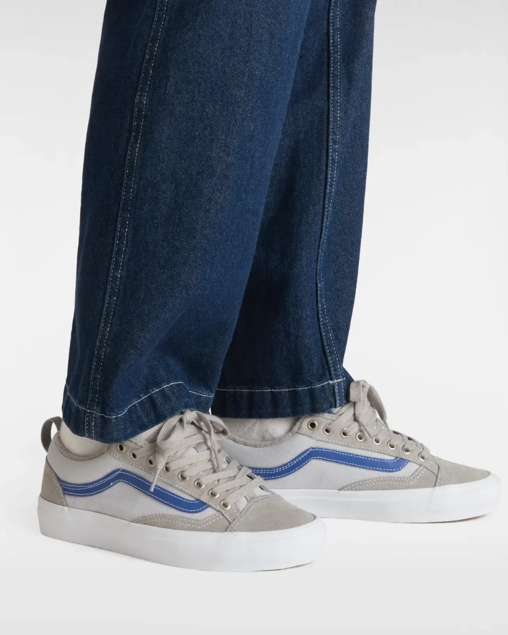 VANS - נעלי סקייט + Skate Old Skool 36 – V00D5RY31 – grey-blue – 4