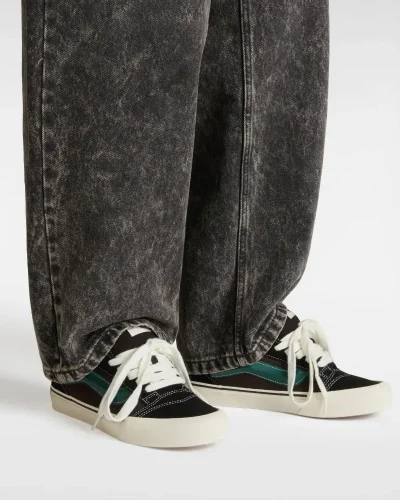 VANS - נעלי סניקרס Knu Skool – V00D6CCI2 – tri-tone-rain-forest – 4