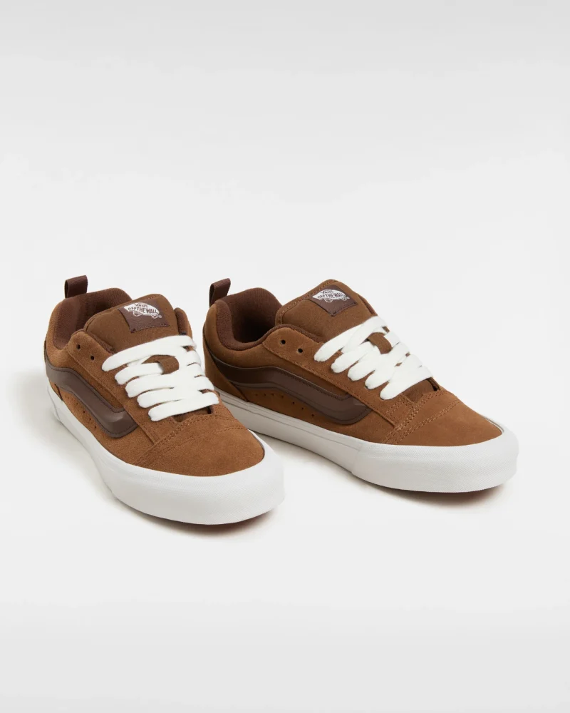 VANS - נעלי סניקרס Knu Skool – V00D6CDFM – suede-brown – 1